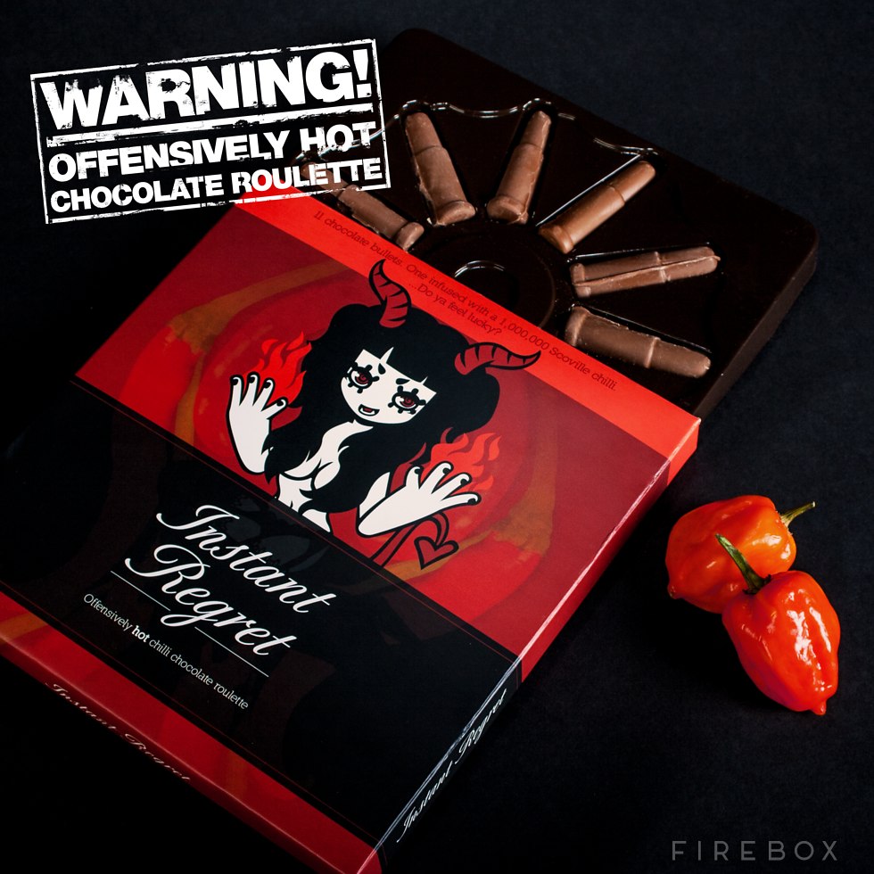 Psycho Loco Russian Roulette Game Chili Chocolate Game